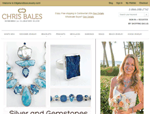 Tablet Screenshot of elligatorssilverjewelry.com